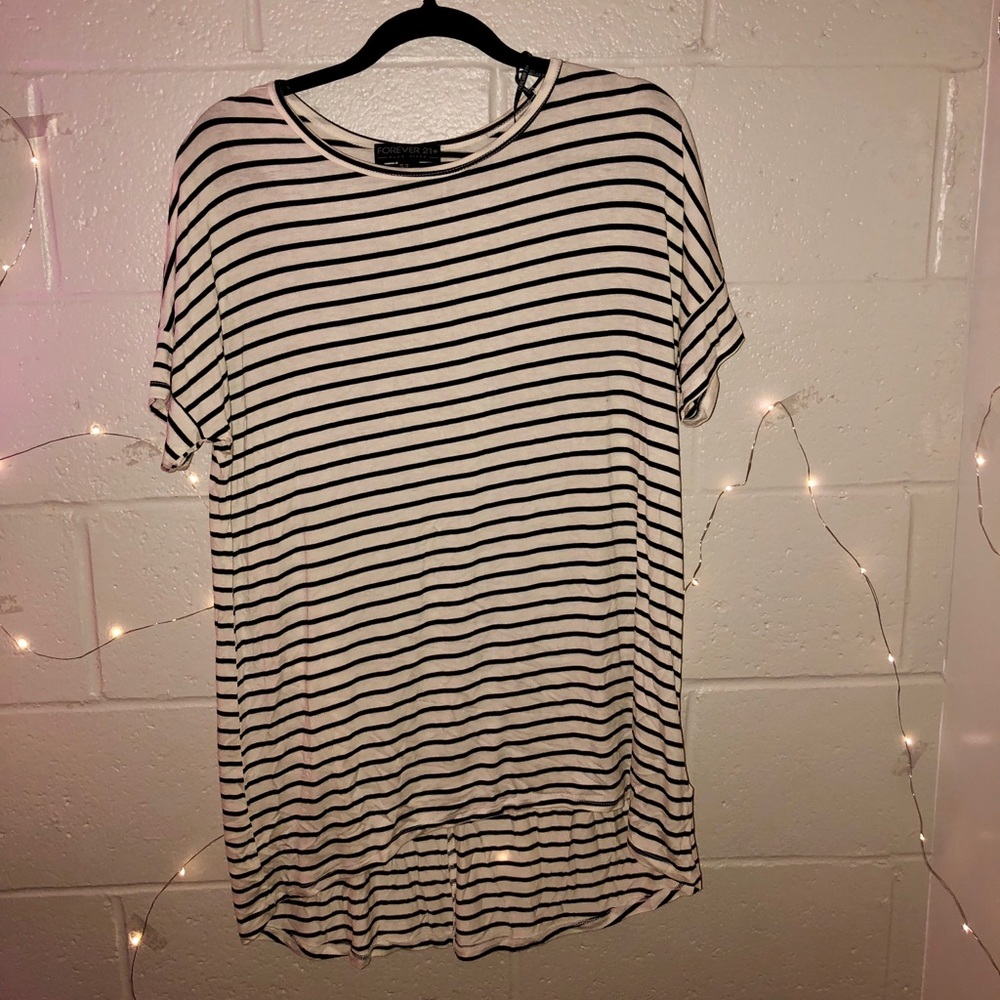 Black & White Striped Shirt